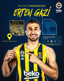 Fenerbahçe Beko, Erten Gazi'yi kadrosuna kattı