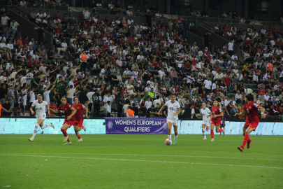 A Milli Kadın Futbol Takımı, İsviçre'ye 2-0 mağlup oldu (EK FOTOĞRAFLAR)