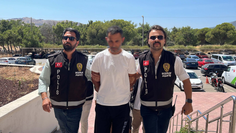 Bodrum'da eski eşini öldüren şüpheli adliyede