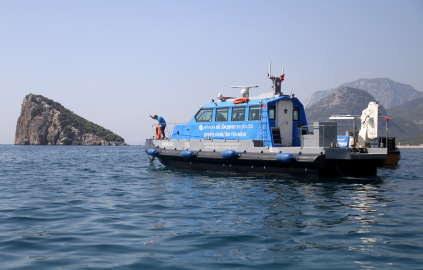 Antalya'da kirlilik oluşturan 34 deniz aracına 101 milyon lira ceza