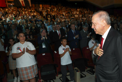 İstanbul - Cumhurbaşkanı Erdoğan Eğitim Teknolojileri Ar-Ge ve Kalite Zirvesi'nde konuştu - 1