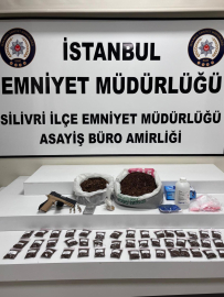 İstanbul- Silivri'de uyuşturucu madde imal ve ticareti yapan şüpheli tutuklandı