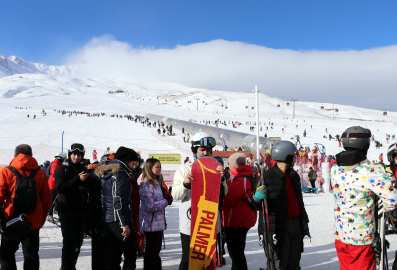 Erciyes’te, sömestir rezervasyonları yüzde 80'e ulaştı/ Ek fotoğraflar