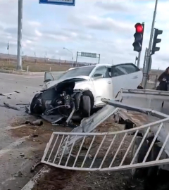 Kırklareli'de otomobille kamyonet çarpıştı; 1 ölü, 6 yaralı