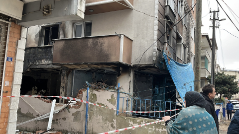 Kocaeli'de doğal gaz kaynaklı patlamada yaralanan kadın, kurtarılamadı