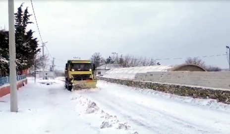 Edirne ve Kırklareli'nin yüksek kesimlerinde kar yağışı (2)